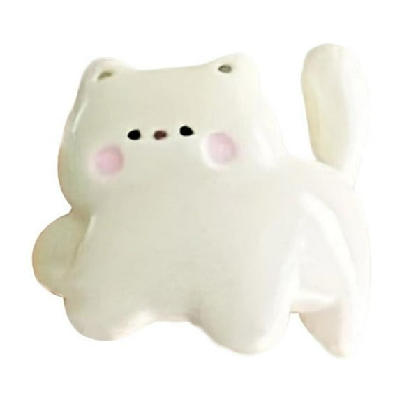 ZOUBAOQ Cute Cartoon Cat U-shaped Clip on Earrings for Women Delicate Earings Fashion H7