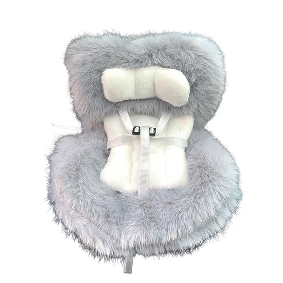 ZOUBAOQ Doll Car Seat for 17cm Dolls with Vent Clip Car Ornament Desktop Stand, Cute Functional Car Ornament for Blind Box Doll Fans, Collectors