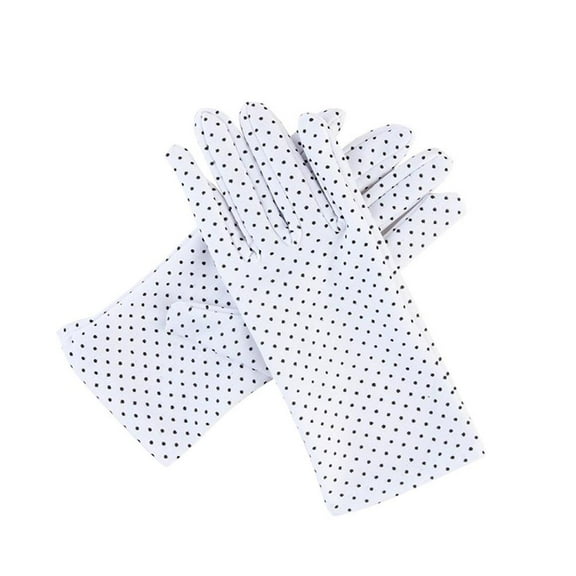 ZOUBAOQ Ladies Sun Protection Gloves Full Finger Anti-UV Sunscreen NEW Mittens