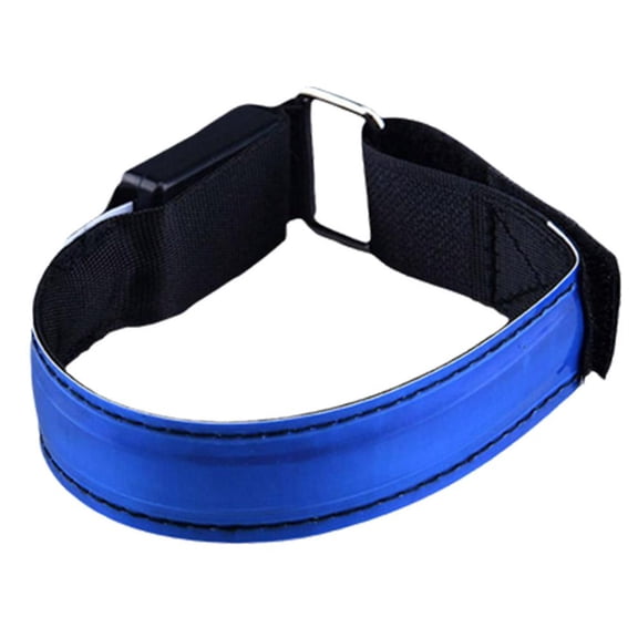 ZOUBAOQ Light Up LED Armband for Running Walking at Night, Running Lights for Runners, Running Lights, High Visibility Reflective Running Gear Adjustable Light Up Arm Bands for Men Women Kids