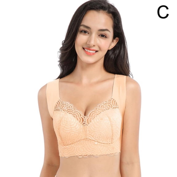 ZOUBAOQ Lymphvity Detoxification and Shaping Lifting Bra, Sexy Lace Wireless Lift Up Sports Sleep Bra for Women