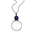 thumbnail image 1 of ZOUBAOQ Magnifiers Necklace, Magnifying Glass For Reading, Magnification Lens Pendant For Women Reading Crafts Needlework Jewelry Hobbies, 1 of 9