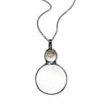 thumbnail image 1 of ZOUBAOQ Magnifiers Necklace, Magnifying Glass For Reading, Magnification Lens Pendant For Women Reading Crafts Needlework Jewelry Hobbies, 1 of 9