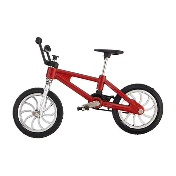 ZOUBAOQ Mini Finger Bikes, Miniature Mountain Model, Toys Ornament,Desktop Collection Raci Gifts Vehicles Alloy Diecast