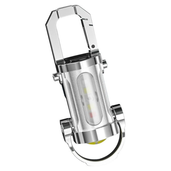 ZOUBAOQ Mini Torch, 2025 New Upgrade Waterproof Mini Torch Key , Mini Keychain Flashlight, Rechargeable Extremely Bright Torches for Outdoors, Camping, Lightweight and Portable