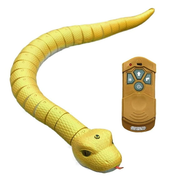 ZOUBAOQ Novel Trick Toys Reptile Remote Rattlesnake Remote Sensor Toys Fun Birthday Party D7X7 Gift Toys Snake Realistic
