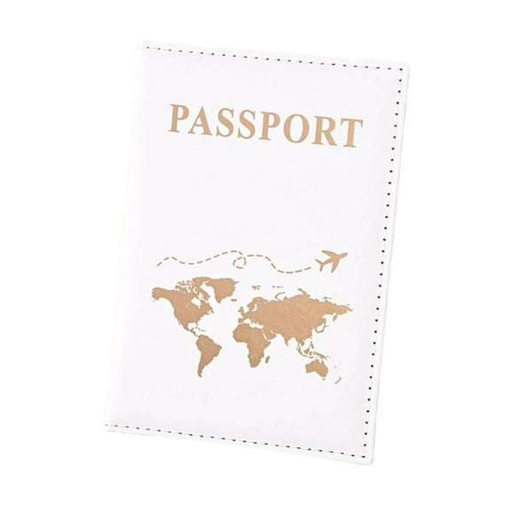 ZOUBAOQ Passport Book Holder,Travel Luggage Passport Wallet Map Passport Case PU Leather Passport Cover Document Book Organizer