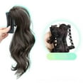 thumbnail image 1 of ZOUBAOQ Ponytail Extension Claw Clip,11.8 Long Curly Ponytail Clip in Claw Hair Extension,Ponytail Tail Synthetic Hairpiece Ha Pony, 1 of 9