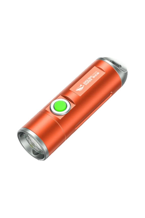 Rechargeable Handheld Torch Keychain Flashlight USB-C Rechargeable Compact Everyday Hik Flashlight Carry for Camping, Pocket