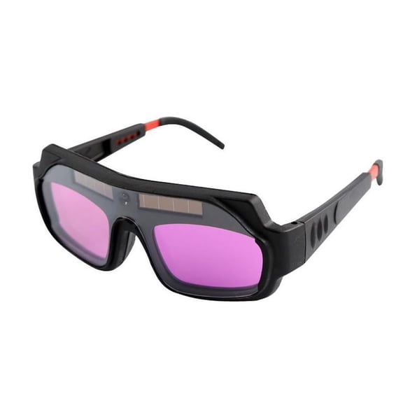 ZOUBAOQ Solar Powered Goggle Auto Darkening Burning Welding Glasses Protection Eye