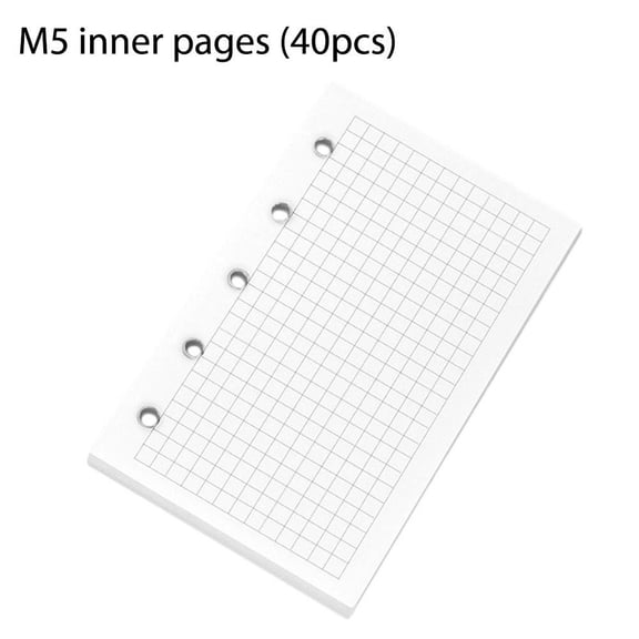 ZOUBAOQ Sticker Notebook, Clear, Removable, M5, Binder, Sticker Notebook