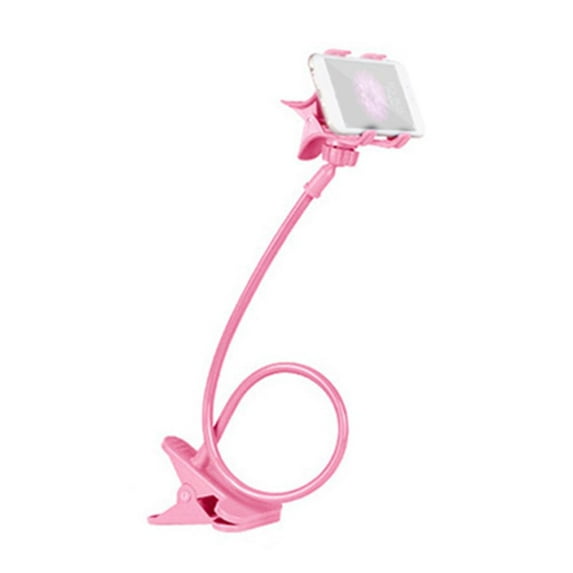 ZOUBAOQ Universal Cell Phone Clip On Stand With Grip Flexible Long Arm Gooseneck Pro 15 for iphone Max Lazy Mount Clamp Bracket Y4D7