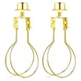 thumbnail image 1 of ZOUBAOQ YZH Brass Lamp Harp Kits with Finials and Detachable Light Duty Accessories Bases, Set, 1 of 9