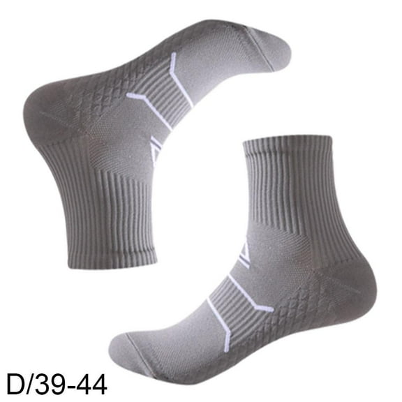 ZOUBAOQ -calf Sports Socks Running Fitness Socks Women Men Sweat-absorbent Socks E3