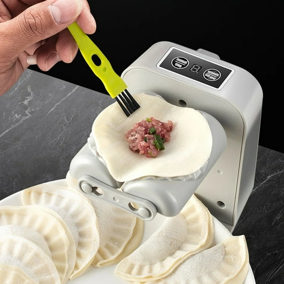 ZOURIH 1 PCS Automatic Electric Dumpling Press Maker Machine - Adjustable and Easy to Operate - For Home Kitchen Pastry Making