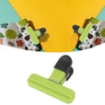 thumbnail image 1 of ZOURIH 1 PCS Chip Bag Clips, Stylish Wide Open Bag Clips for Food Storage, Heavy Seal Grip,(3"*2.5"),Green, 1 of 8