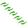 thumbnail image 1 of ZOURIH 10 Pcs Eye Glasses Ear Grippers,Anti-Slip Glasses Ear Hook Comfort Eyeglasses Ear Cushion for Behind the Ear for Glasses Sunglasses Reading Glasses Retainers for Adults,Green, 1 of 5