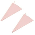 thumbnail image 1 of ZOURIH 16 inch Reusable Icing Bags 2-Pack Silicone Piping Bags, Large Pastry Bags Cake Decorating Icing Piping Bags, Baking Dessert Piping Bag,Pink, 1 of 7
