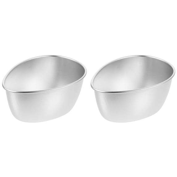 ZOURIH 2 PCS Egg Poachers Cups Carbon Steel Poached Egg Cooker for Stove Top Microwave Air Fryer
