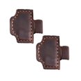 thumbnail image 1 of ZOURIH 2 Pcs Bygone Mark Bookmark with Pen Holder, Personalized Leather Magnetic Bookmark,Magnetic Bookmarks for Reading Women Book LoversTravelers Notebook Journal Covers,Brown, 1 of 8