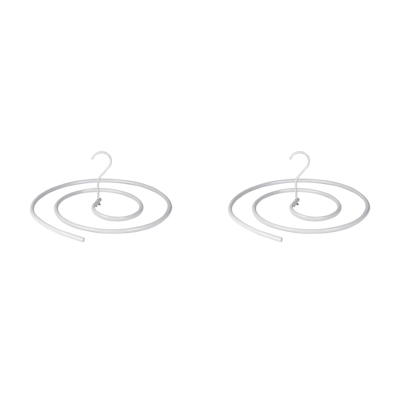ZOURIH 2 Pcs Spiral Shaped Stainless Steel Drying Rack for Bed Sheets ...