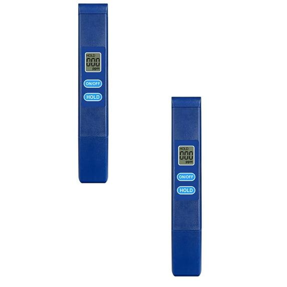 ZOURIH 2 Pcs TDS Meter, Electronic Water Tester with 0-9990 PPM Measurement Range, Hand Held Digital Water Test Pen for Farming, Aquariums, Pools, Household Drinking Water,