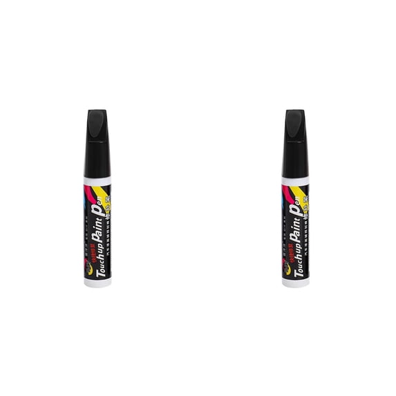 ZOURIH 2PCS Car Scratch Remover touch Up Paint Pen - Portable DIY Repair Pen for Auto,Motorcycle & Boat Scratches,Black