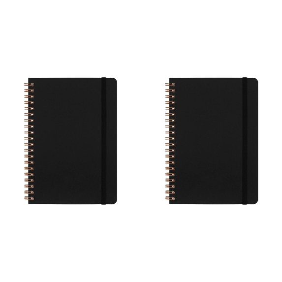 ZOURIH 2Pcs Small Spiral Notebook 5x7", Notebooks for Note Taking, Morandi Spiral Journal Notebook, Work Notebook Small Notebooks 5x7" with Strap, Cute Notebooks for Women 60 Sheets/Note Books