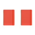 thumbnail image 1 of ZOURIH 2Pcs Small Spiral Notebook 5x7", Notebooks for Note Taking, Morandi Spiral Journal Notebook, Work Notebook Small Notebooks 5x7" with Strap, Cute Notebooks for Women 60 Sheets/Note Books, 1 of 9