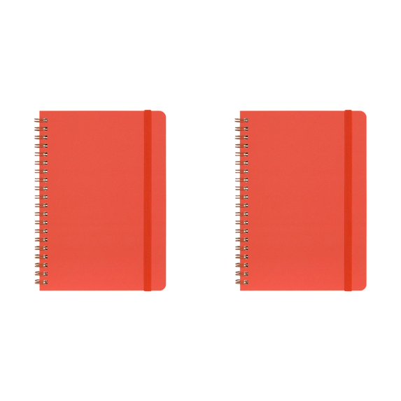 ZOURIH 2Pcs Small Spiral Notebook 5x7", Notebooks for Note Taking, Morandi Spiral Journal Notebook, Work Notebook Small Notebooks 5x7" with Strap, Cute Notebooks for Women 60 Sheets/Note Books