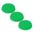 thumbnail image 1 of ZOURIH 3 PCS Silicone Soda Can Lids,BPA-Free Reusable Silicone Can Covers, Can Stopper or Protector for Soda,Beer, Drink, Juice, Coke, Beverage, Can Lid, Cover or Protector Quasi Beverage Cans,Green, 1 of 8