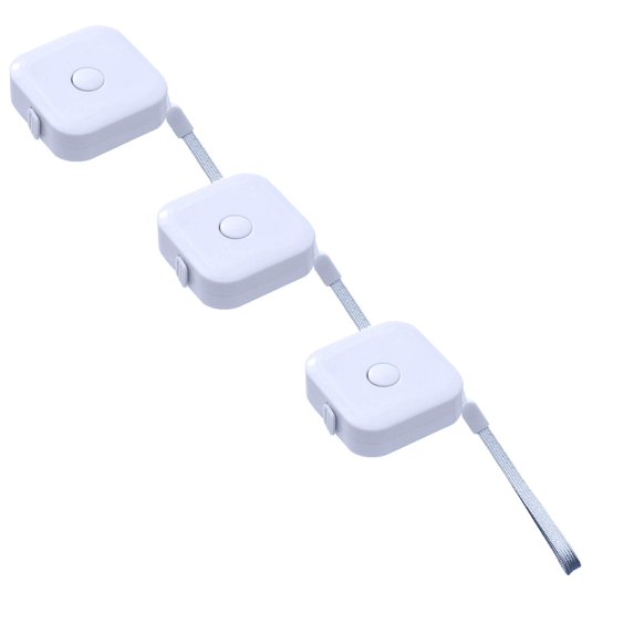 ZOURIH 3 Pack Retractable Tape Measure Measuring Tape for Body Measurements(60-inch),Premium Sewing Tape Double Scale Vinyl Ruler for Weight Loss Medical Tailor Fabric Cloth Knitting Craft,Blue