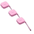 thumbnail image 1 of ZOURIH 3 Pack Retractable Tape Measure Measuring Tape for Body Measurements(60-inch),Premium Sewing Tape Double Scale Vinyl Ruler for Weight Loss Medical Tailor Fabric Cloth Knitting Craft,Pink, 1 of 5