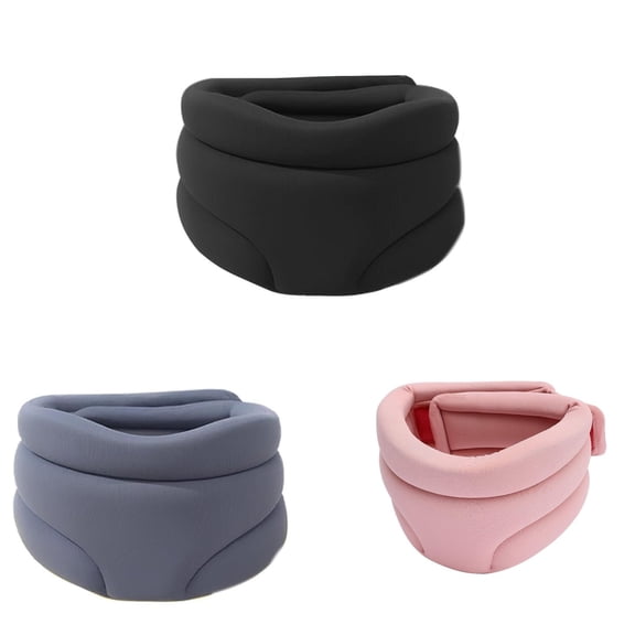 ZOURIH 3 Pack Soft Neck Brace for Women and Men  Lightweight Foam Cervical Collar for Neck Pain Relief and Gentle Support for Daily Use, Travel, Sleep, and Work  Breathable Neck Support