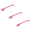 thumbnail image 1 of ZOURIH 3 Pcs Back Scratcher with Long Handle & Shoehorn - 19.7" Hand-Shaped Scratcher for Itchy Backs + Shoe Horn for Easy Shoe Wear - Durable,Fun Design,Pink, 1 of 4