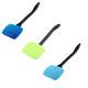 ZOURIH 3 Pcs Car Windshield Cleaning Tool, Microfiber Window Cleaner with Long Handle, Auto Glass Wiper Cleaning Kit, Car Accessories,