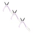 thumbnail image 1 of ZOURIH 3 Pcs Keychain Scissors,Folding Scissors,Safe Portable Travel,Foldable Telescopic Cutter Pocket,Mini Scissor with Keychain for Cutting,Scrapbooking Crafting,Cutting tools,, 1 of 8