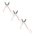 thumbnail image 1 of ZOURIH 3 Pcs Light Pink Keychain Scissors,Folding Scissors,Safe Portable Travel,Foldable Telescopic Cutter Pocket,Mini Scissor with Keychain for Cutting,Scrapbooking Crafting,Cutting tools,Light Pink, 1 of 8