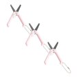 thumbnail image 1 of ZOURIH 3 Pcs Pink Keychain Scissors,Folding Scissors,Safe Portable Travel,Foldable Telescopic Cutter Pocket,Mini Scissor with Keychain for Cutting,Scrapbooking Crafting,Cutting tools,Pink, 1 of 8