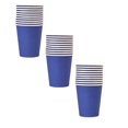 thumbnail image 1 of ZOURIH 30 Pieces 9 Ounce Disposable Paper Cups Party Cups Drinking Cups for Party,DIY and Holiday,Blue, 1 of 4