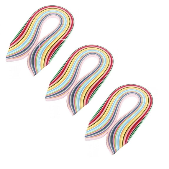 ZOURIH 36 Colors 2160 Strips Paper Quilling Strips Width 3mm Length 54cm Quilling Paper for Adults and Beginner DIY Craft,Multucolor