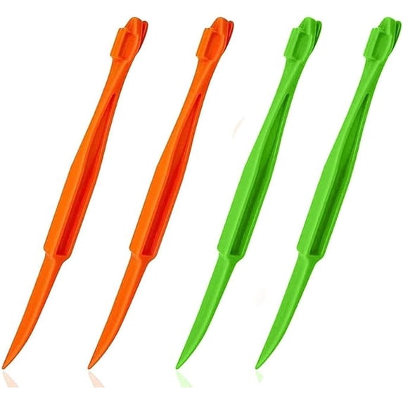 ZOURIH 4 Pcs Orange Peeler tools Citrus Peel Cutter Easy Fruit Vegetable Slicer Lemon Opener Remover Fruit tool Kitchen Utensils Gadgets,Z-Green+Orange