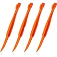 thumbnail image 1 of ZOURIH 4 Pcs Orange Peeler tools Citrus Peel Cutter Easy Fruit Vegetable Slicer Lemon Opener Remover Fruit tool Kitchen Utensils Gadgets,Z-Orange, 1 of 8