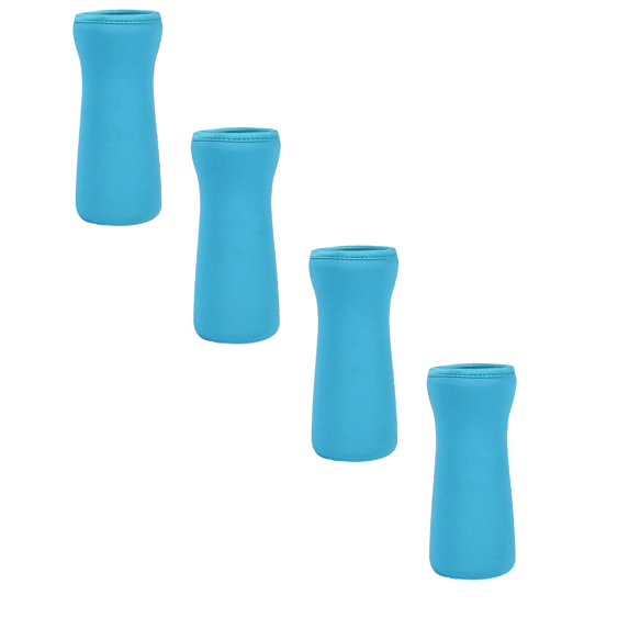 ZOURIH 4 Pcs Sleeve for Water Bottle,22oz Water Bottle Sleeve for Plastic & Stainless Steel Bottle Neoprene Insulated Water Bottle Cover for Retaining Temperature,Blue