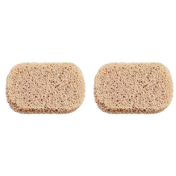 ZOURIH 4PCS Non-Slip Soap Saver Pads - Self-Draining Soap Bar Holder for Shower, Bathroom and Travel,Yellow