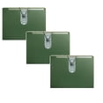 thumbnail image 1 of ZOURIH 8 Pocket Expanding File Folder,3 Pcs Premium Accordion File organizer,Letter Size Folders for Documents,Sleek Filing Folders with Bungee Closure,Portable Folders for office Supplies,Green, 1 of 8