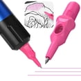 thumbnail image 1 of ZOURIH Ballpoint Pen Cartridges - Saturated Pink Ink (20 Pack) - Practice Cartridges for Rotary Pen Machines - Water-Based Ink with Bold Color,Pink, 1 of 8