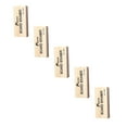 thumbnail image 1 of ZOURIH Chalkboard Eraser 5 Pack Wool Felt Dustless Blackboard Eraser Cleaner for Teachers and Students,Beige, 1 of 7