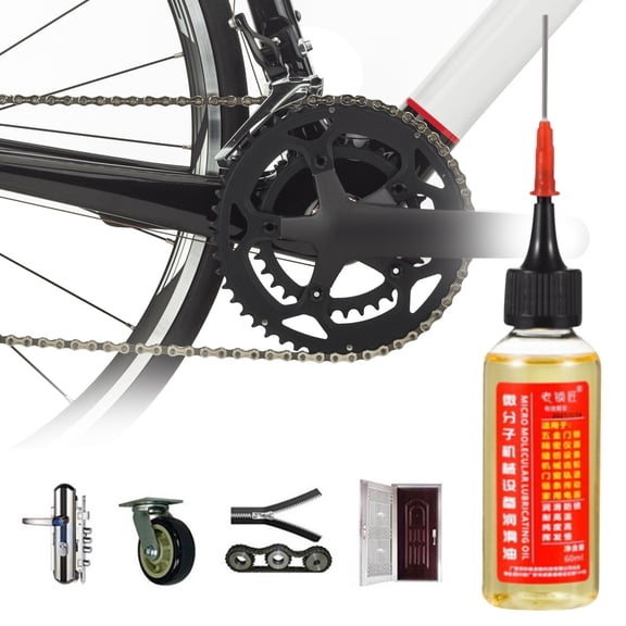 ZOURIH Door Hinge Lubricant 2 oz Needle Oiler, Upgraded Squeaky Door Hinge Lubricant for Lock, Tools, Bicycles,Red