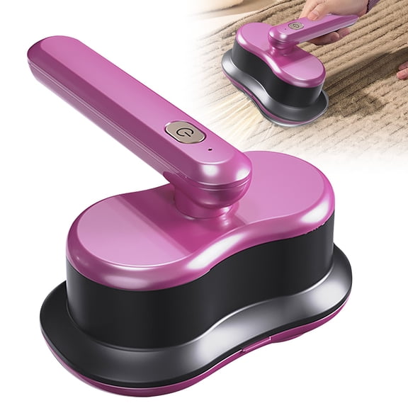ZOURIH Fabric Shaver, Electric Lint Remover, Rechargeable Lint Shaver,90° Rotatable Sweater Shavers to Remove Pilling, Large Fuzz Remover for Clothes Couch Furniture,Purple